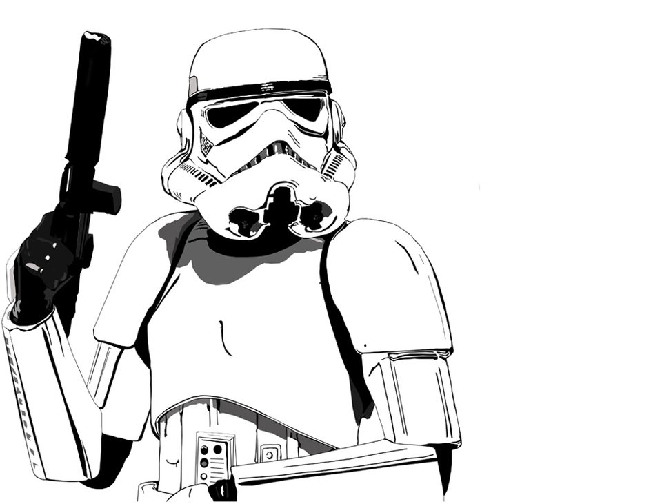 Storm Trooper Colouring Pages Clipart - Free to use Clip Art Resource