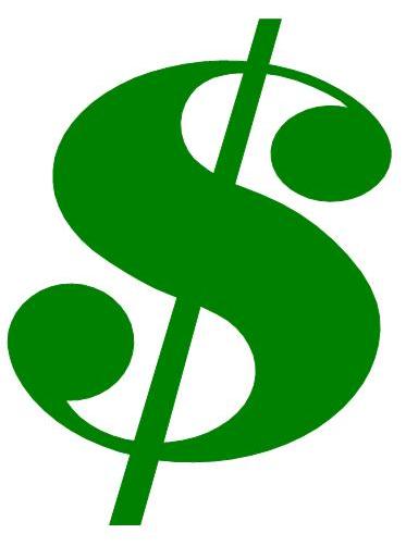 Dollar signs clipart