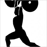 Powerlifting Weights Clipart