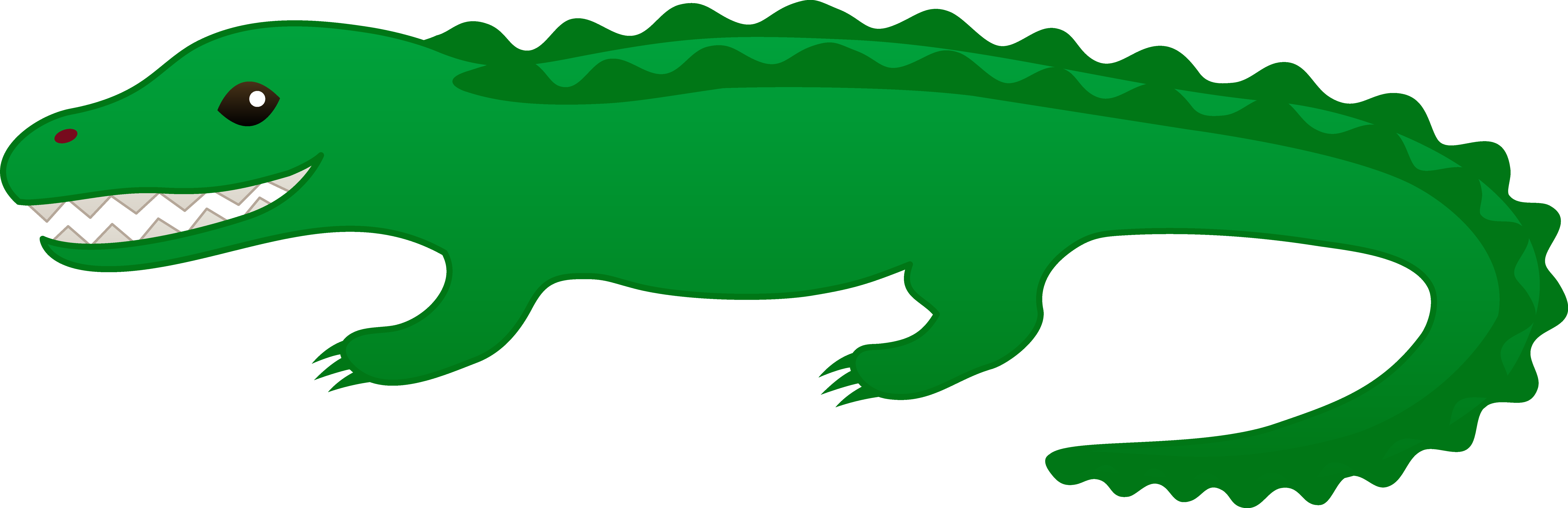 Cartoon Alligator Clipart - Clipart 2017