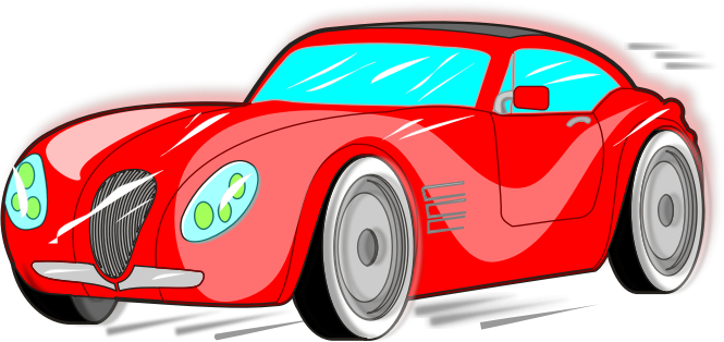 Free to Use & Public Domain Sports Car Clip Art