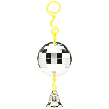 JW Pet Hanging Disco Ball with Bell Bird Toy at PETCO