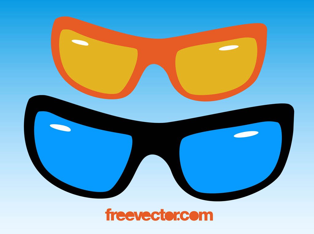 Sunglasses Vector Clip Art Vector Art & Graphics | freevector.com