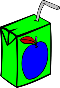 Apple juice clipart