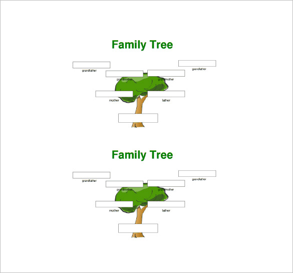 Three Generation Family Tree Template – 10+ Free Word, Excel, PDF ...