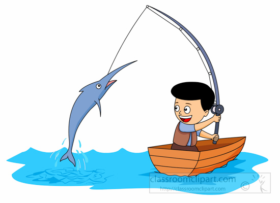 Kid fishing pole clipart free images - Clipartix