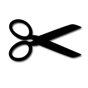 School Scissors Clipart Black And White - Free ...