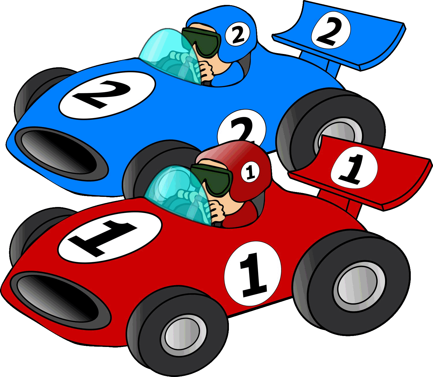 Go Car Race Cartoon - ClipArt Best