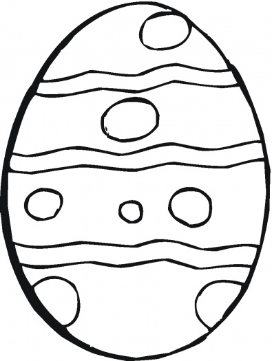 Images of Easter Egg Printable Coloring Pages - Jefney