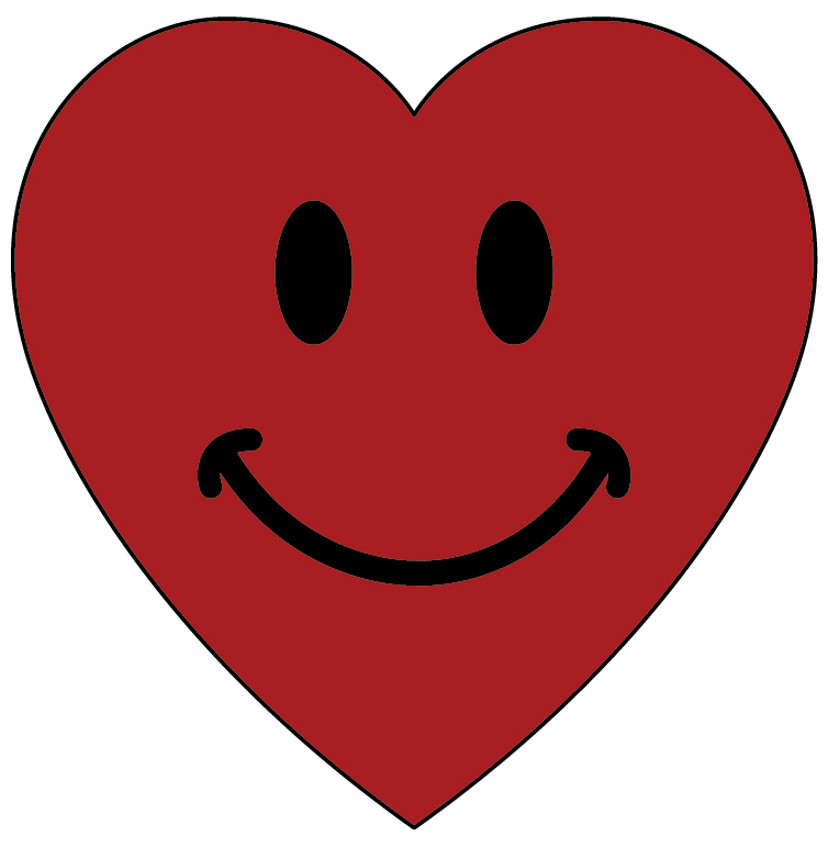 free smiley heart clipart - photo #3