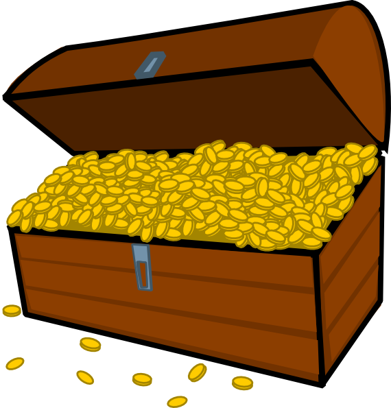 1,690 views Cartoon Treasure Box