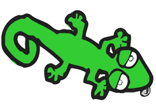 Making a digital cartoon Gecco Lizard : MWD – Wordpress Design