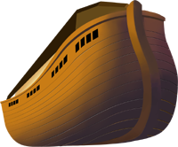 The Hull of Noahs Ark | Noahs Ark Clip Art - Christart.