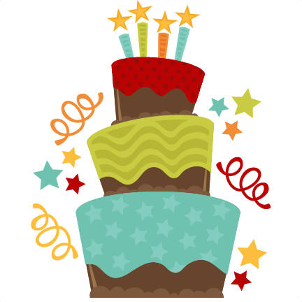 Chocolate Birthday Cake SVG cut file birthday cake svg file free ...