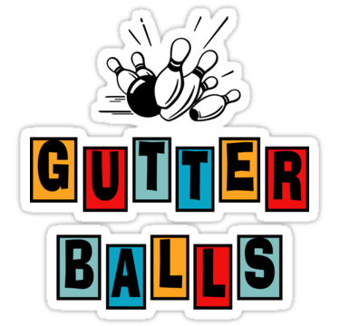 Funny Gutter Balls Bowling T-Shirt" Stickers by SportsT-Shirts ...