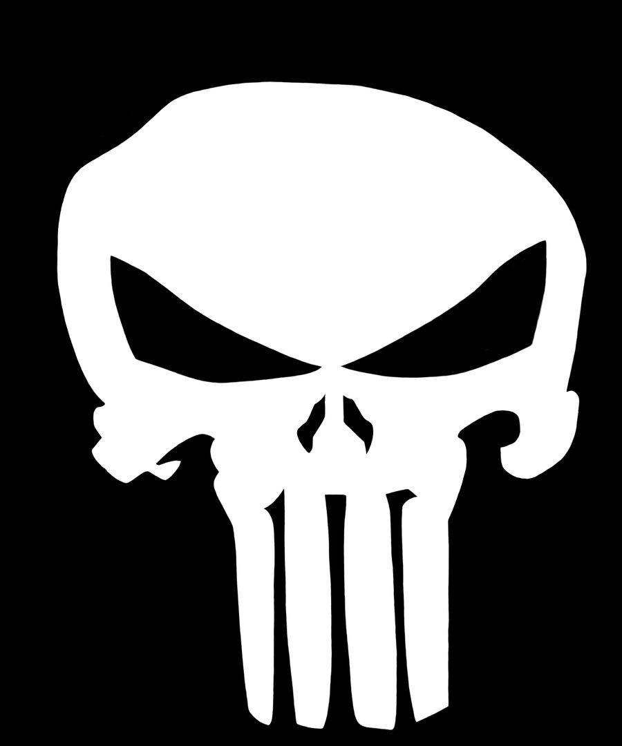 The Punisher Skull Logo by Krovash - ClipArt Best - ClipArt Best