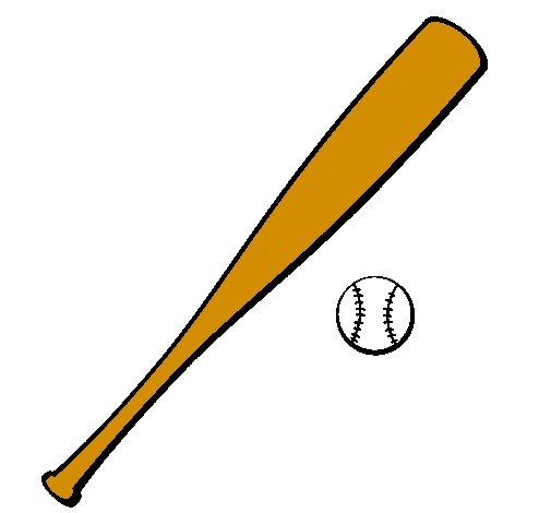 Picture Of Baseball Bat And Ball - ClipArt Best