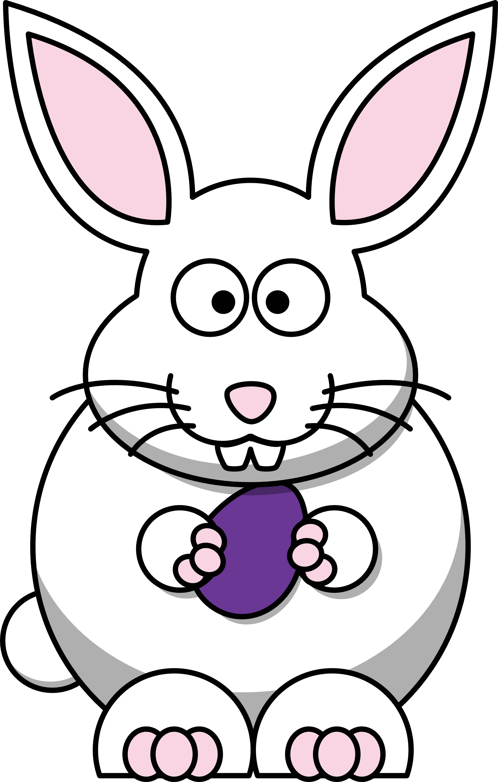 StudioFibonacci Cartoon bunny Scalable Vector ...