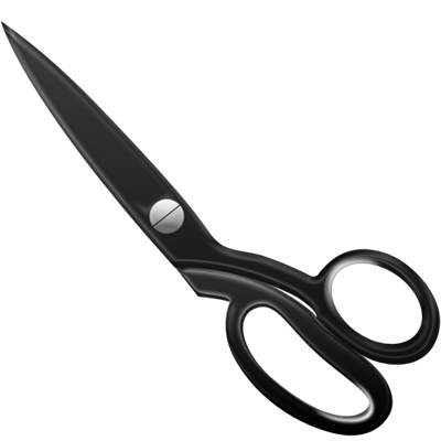 Scissors_f001, Scissors, Scissor, Cut, Cutting, Black, Icon ...