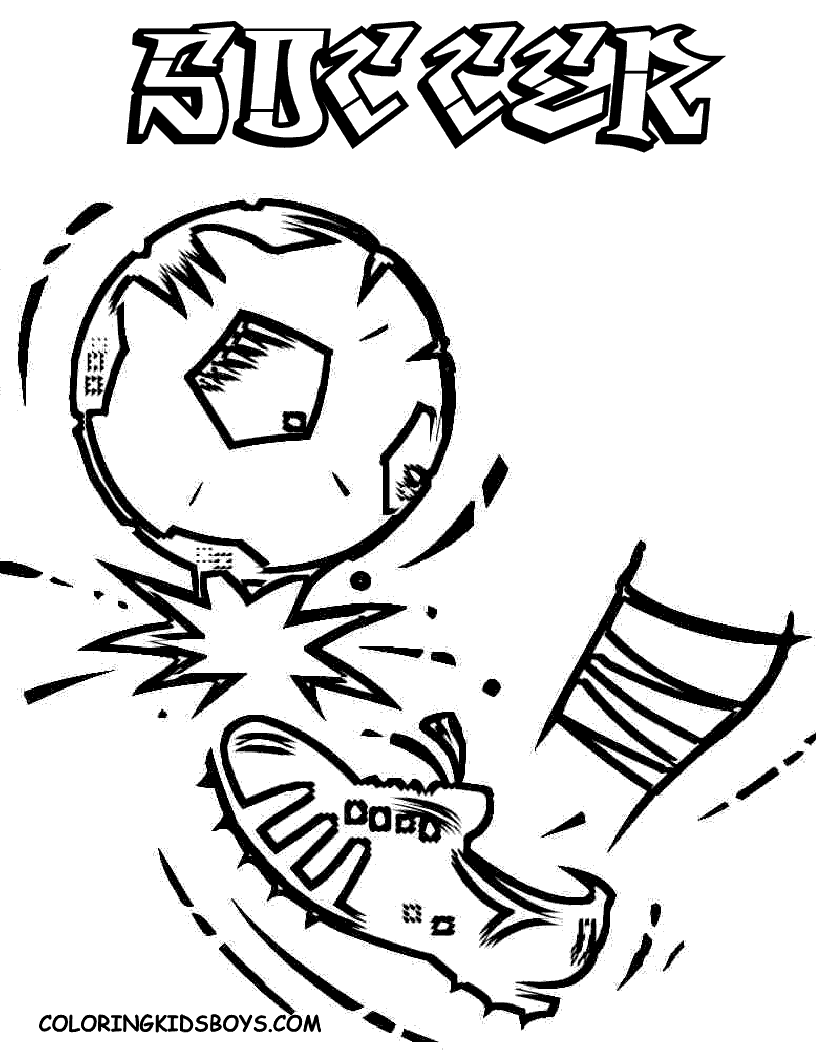 Soccer Ball Colouring - ClipArt Best