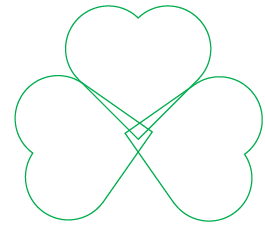 St. Patrick's Day Shamrocks in Illustrator