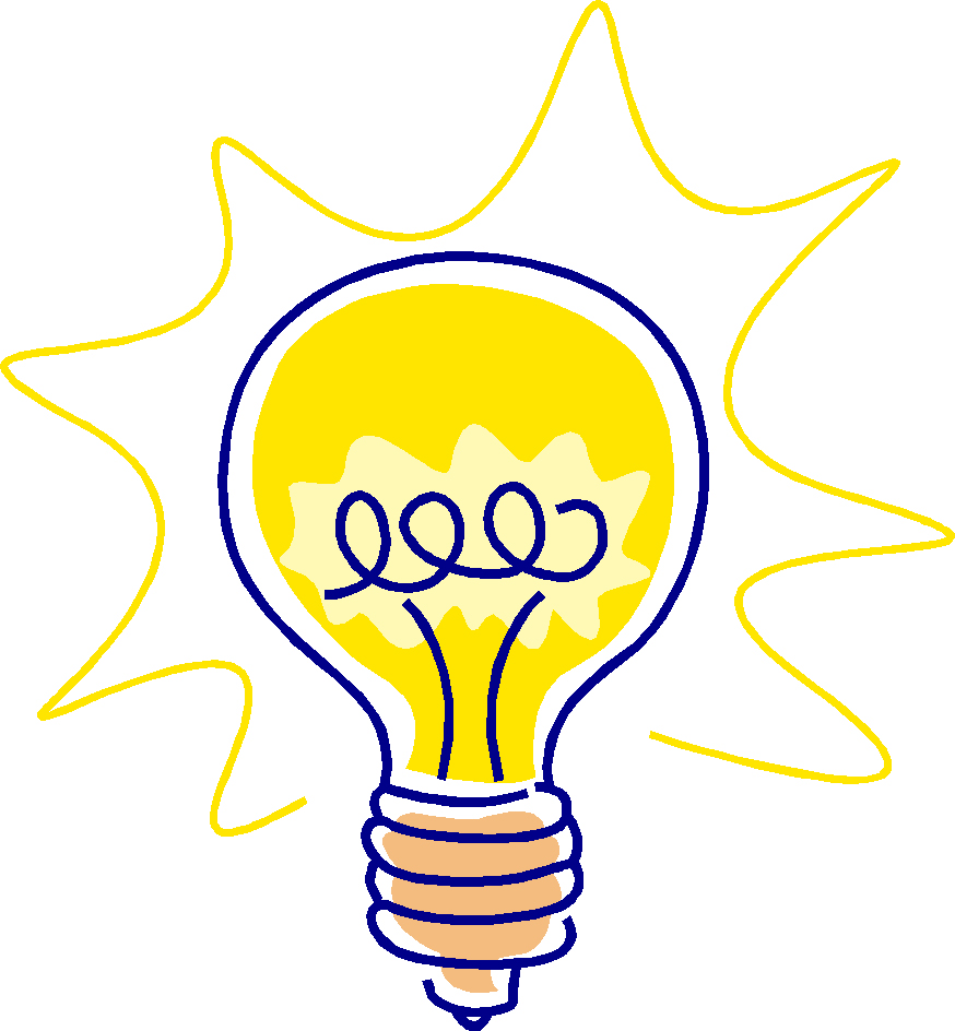 free cartoon light bulb clipart - photo #40