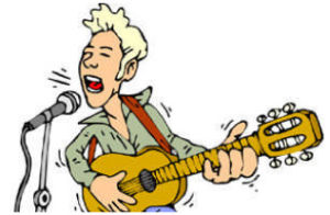 Singer -Clipart Pictures