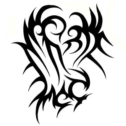 Very Nice Tribal Eagle Tattoo Design | Tattoobite.