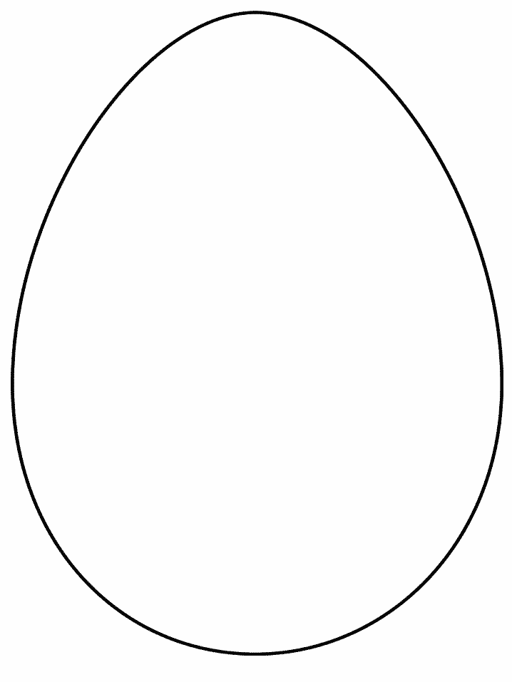 Easter Egg Outline ClipArt Best