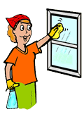 Window Washing Clipart