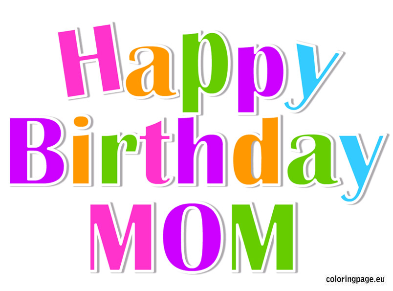 happy birthday mom clipart free - photo #12