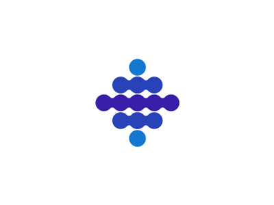 Health Data: cross + connecting dots, logo design symbol by Alex ...