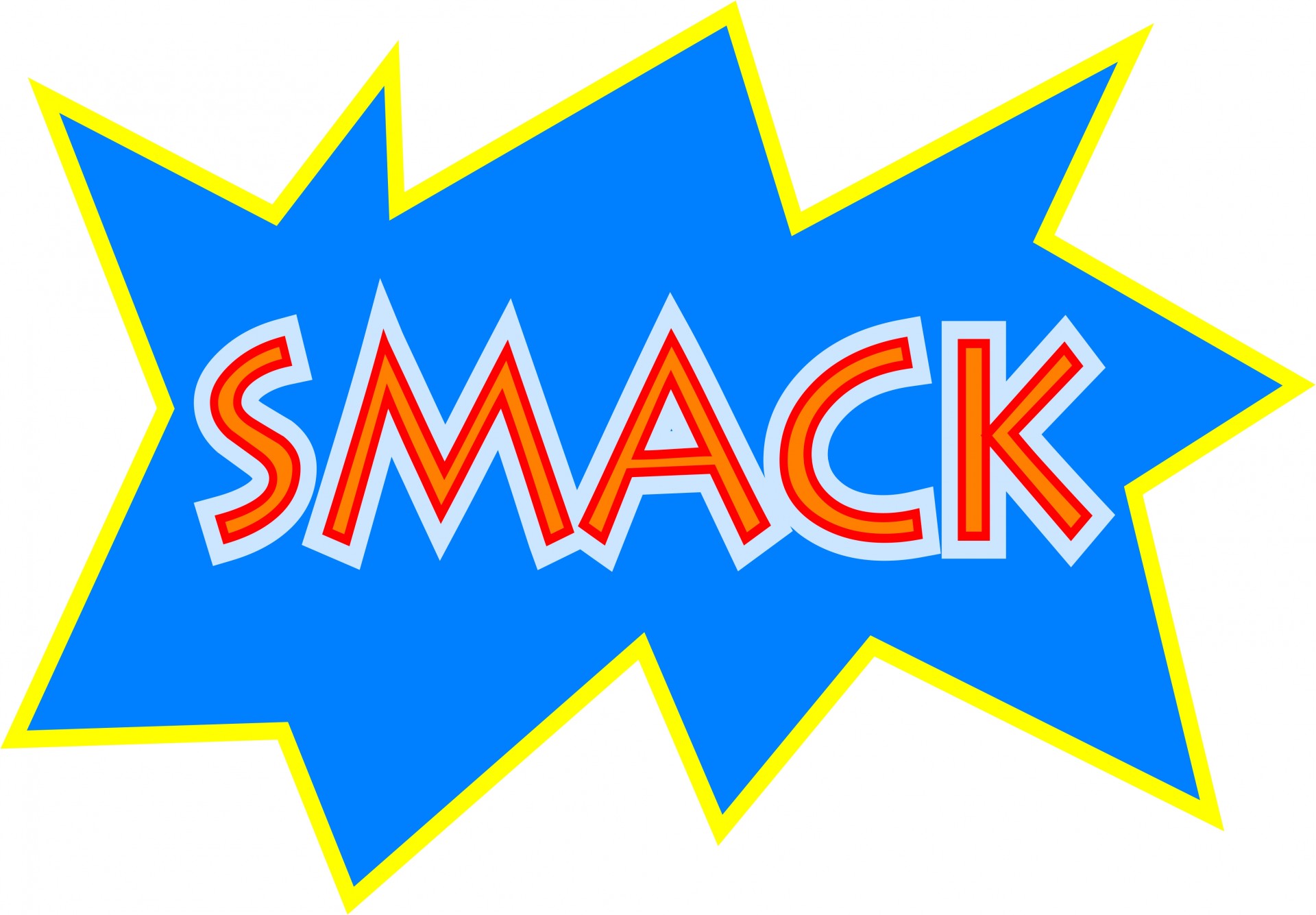 Comic Smack Sound Effect Free Stock Photo - Public Domain Pictures