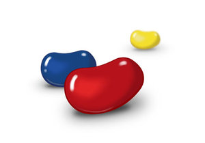 Single Red Jelly Bean - ClipArt Best