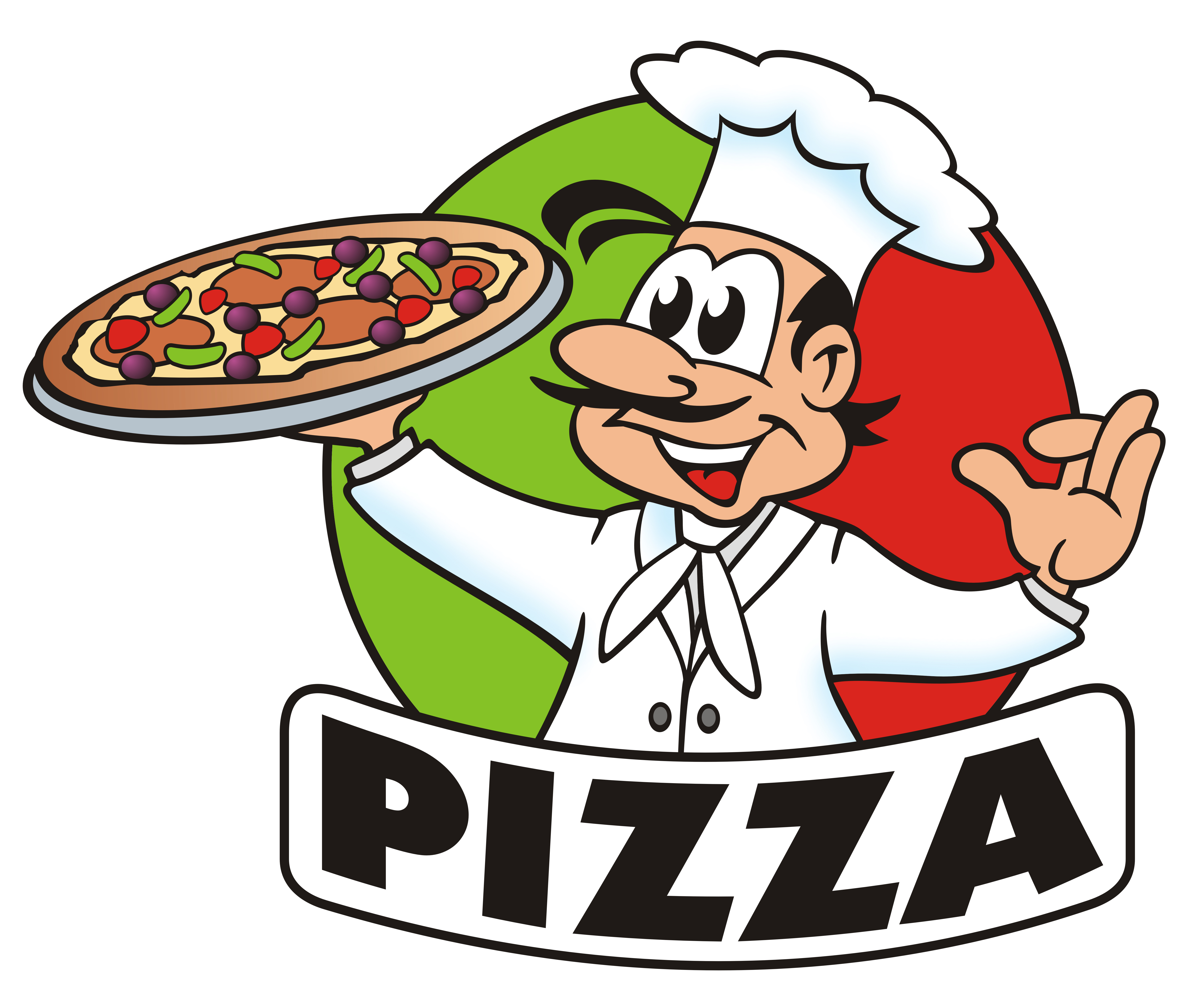 Free pizza man clipart