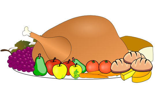 Thanksgiving food clipart free
