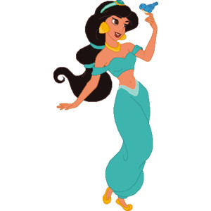Aladdin Clip art Princess Jasmine clipart - Polyvore