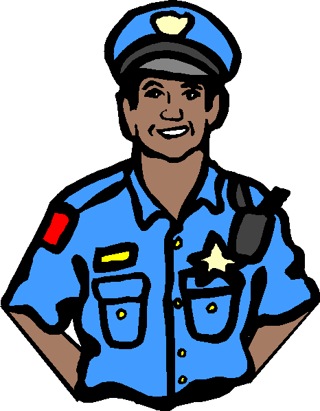 Police Man Clip Art - Tumundografico