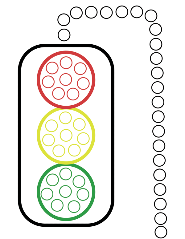 Traffic Light Template Printable ClipArt Best