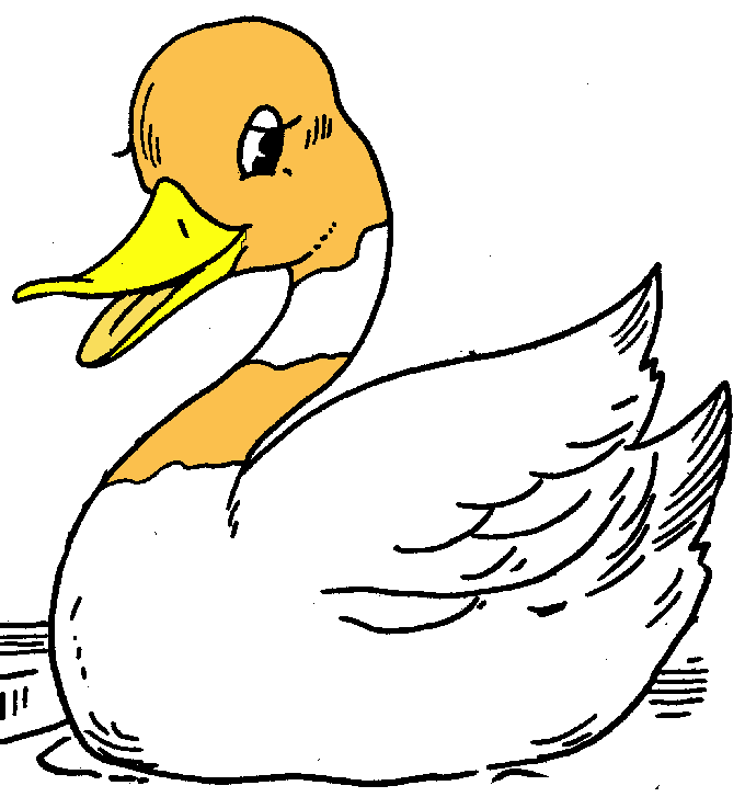 Clip Art Swimming Duck – Clipart Free Download