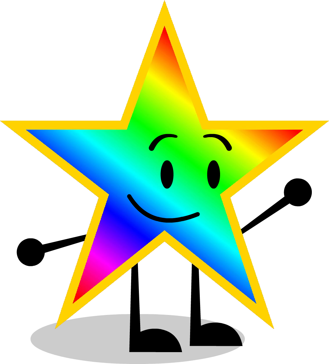 Rainbow Star (Commission) by kitkatyj on DeviantArt