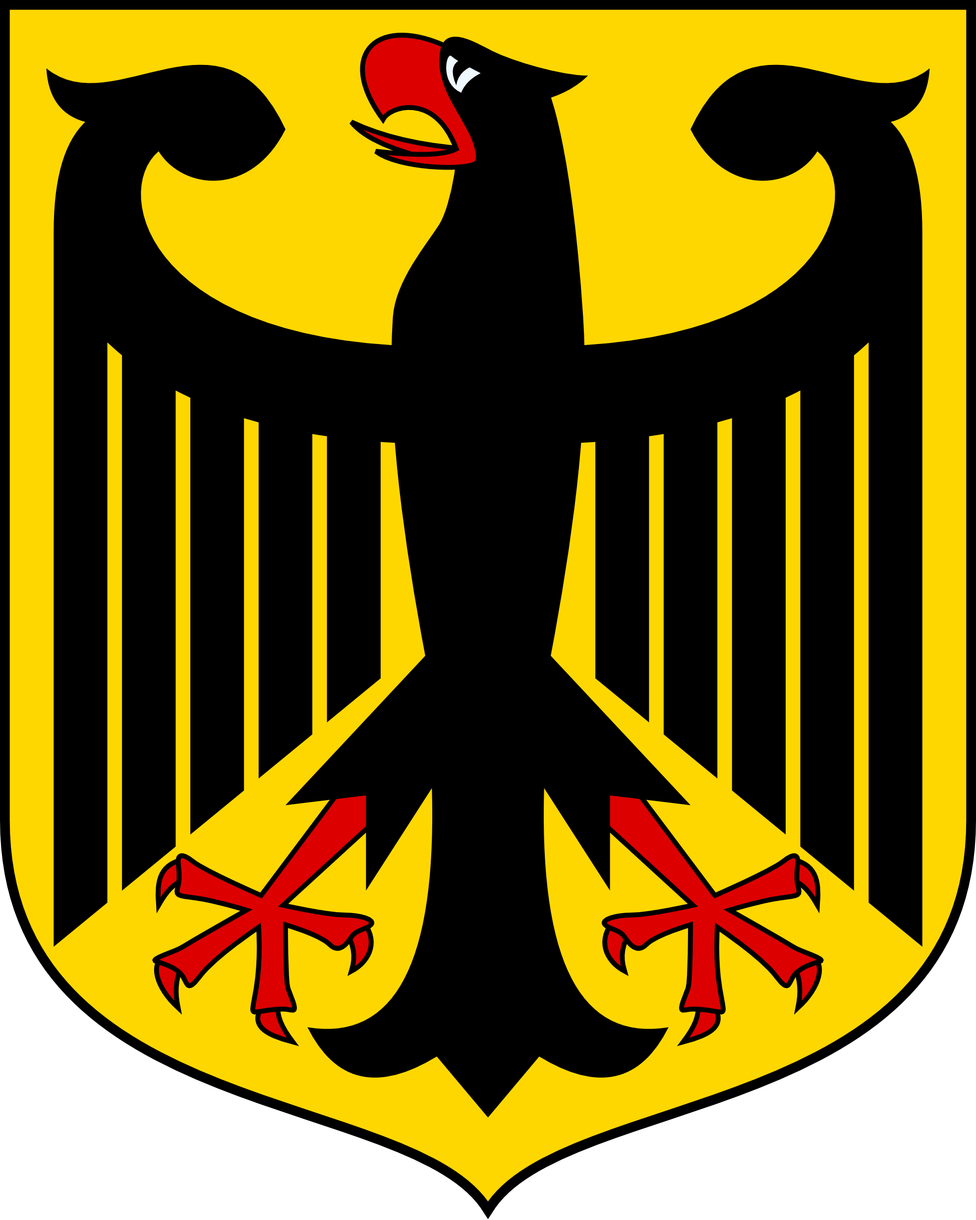 Coat of Arms of Germany Flag Drapeau Bandiera Bandeira Flagga ...