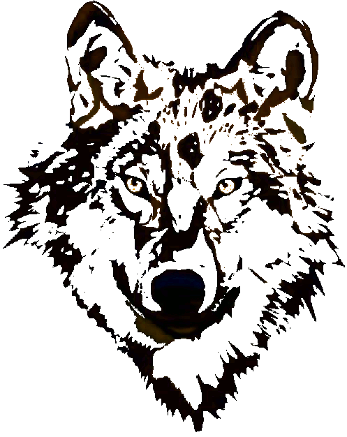 clipart of wolf - photo #31