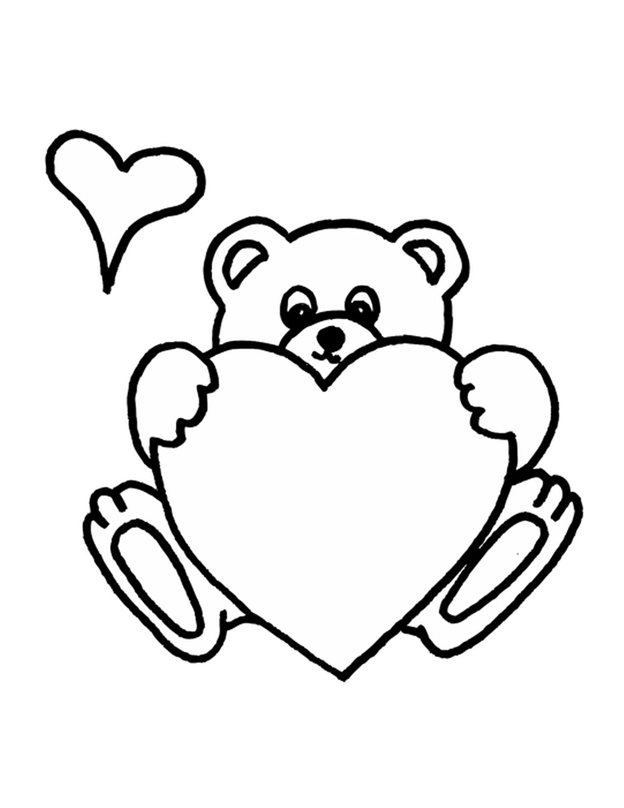 Colouring Pic Teddy - ClipArt Best