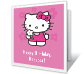 Hello Kitty Birthday Cards - Print Free at Blue Mountain