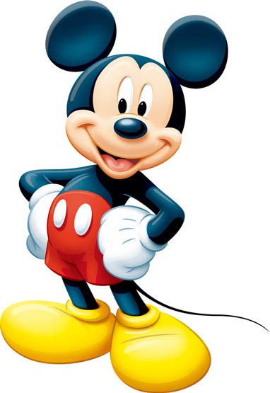 610 views Mickey Mouse in Photoshop format