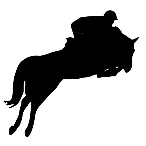 horse jumping clipart - photo #10