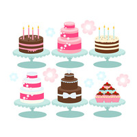 Cake Clipart - Cakes, Bakery, Cupca.. on Luulla on Wanelo