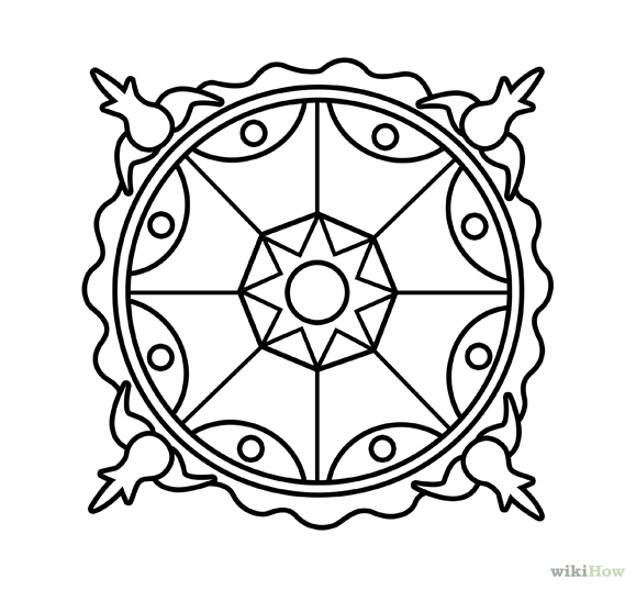 How to Draw a Mandala: 10 Steps - wikiHow