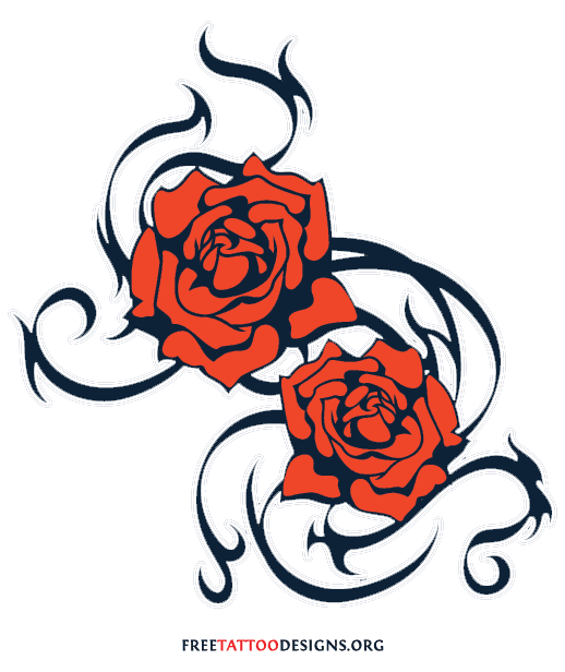 1000+ images about Rose tattoos